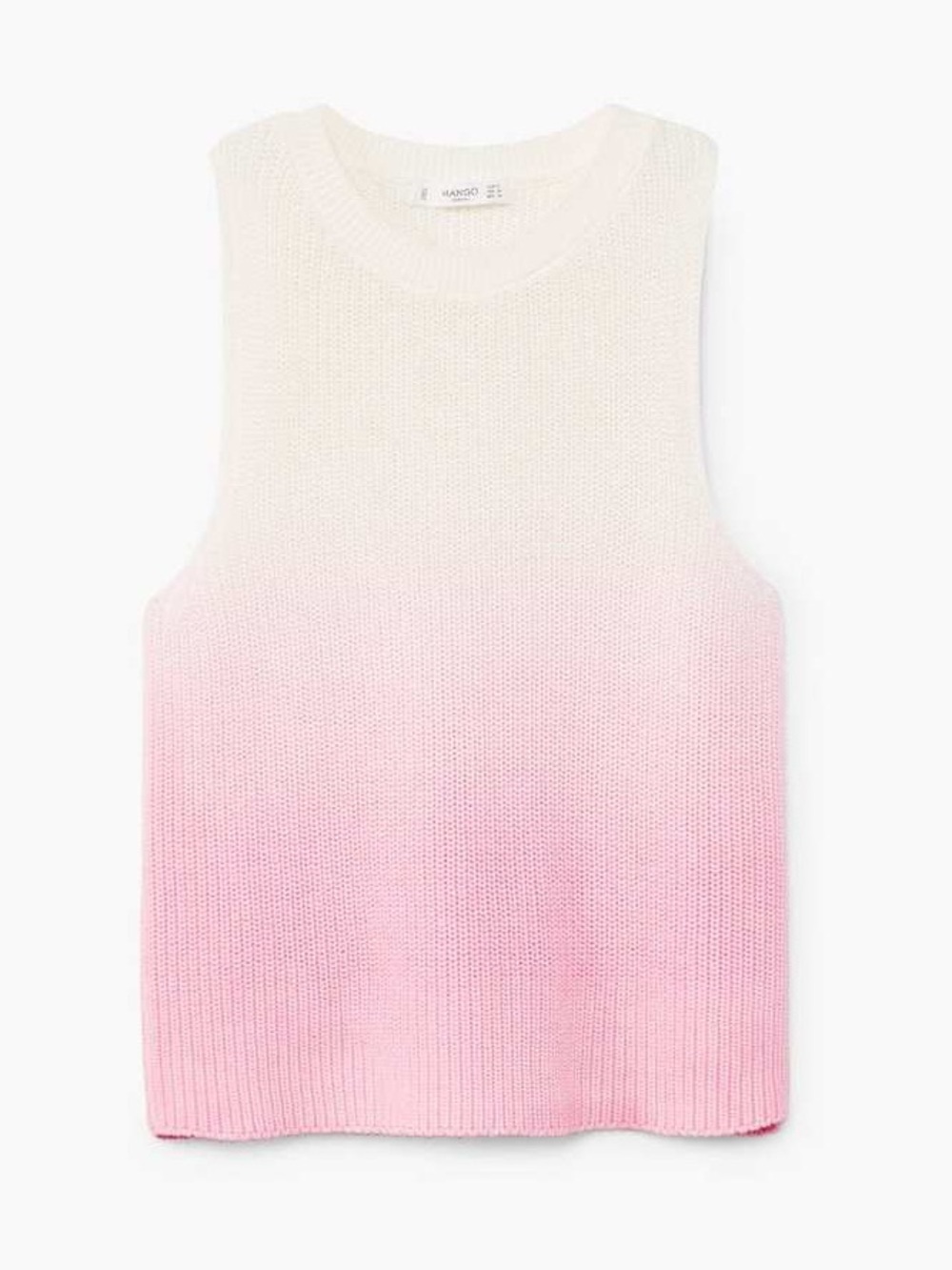Mango Ombré Sleeveless Knit Top